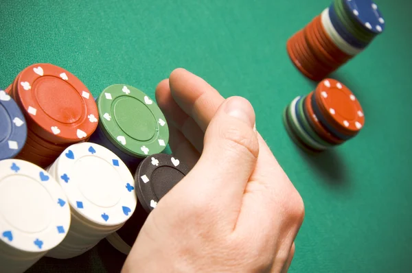 Gambling chips — Stock Photo, Image