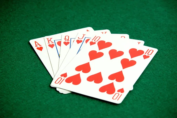 Corazón poker —  Fotos de Stock
