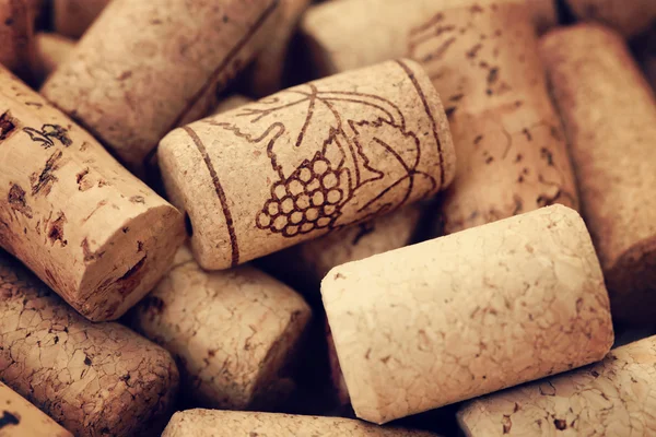 Wine corks backgrounds — Stock Photo, Image