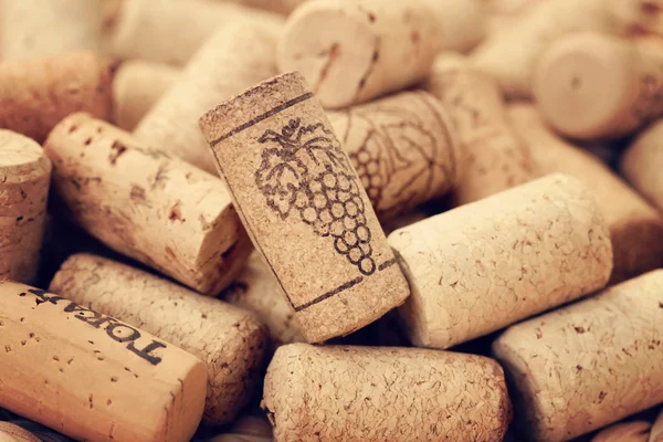 stock image Wine corks backgrounds