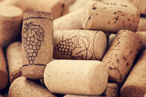 stock image Wine corks backgrounds