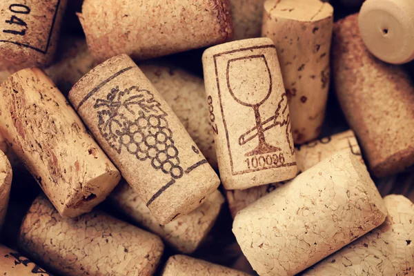 stock image Wine corks backgrounds