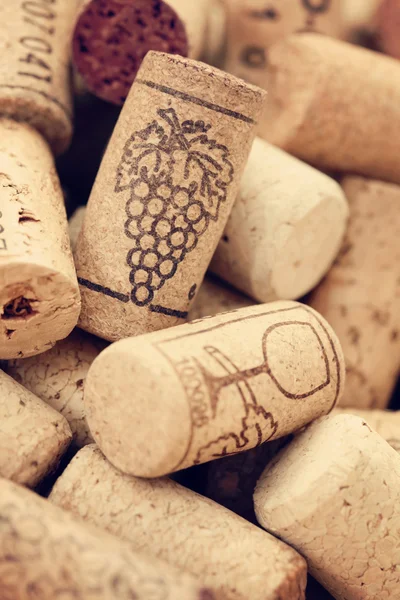 stock image Wine corks backgrounds