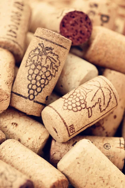 stock image Wine corks backgrounds