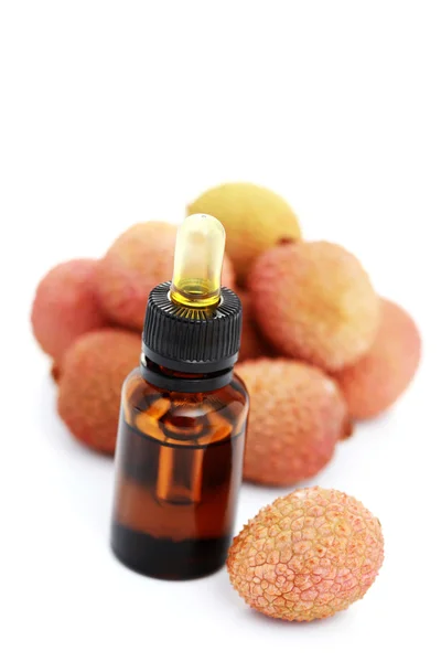 Lychee essential oil — Stock Photo, Image