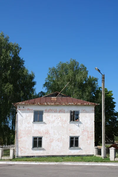 Autêntica casa ucraniana — Fotografia de Stock