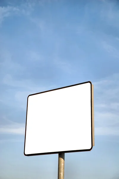 Boş billboard arka plan — Stok fotoğraf