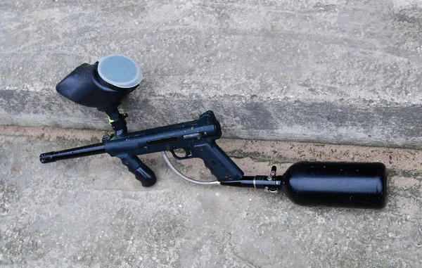 paintball marker yakın çekim