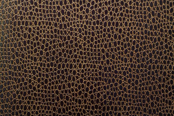 Fundo textura de couro marrom — Fotografia de Stock