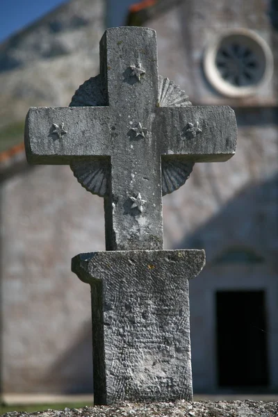 stock image Church cross, Montenegro.