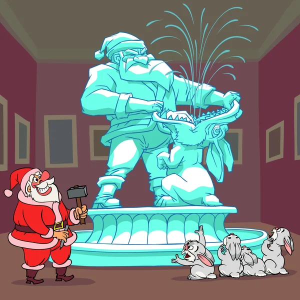 Noel Baba — Stok Vektör