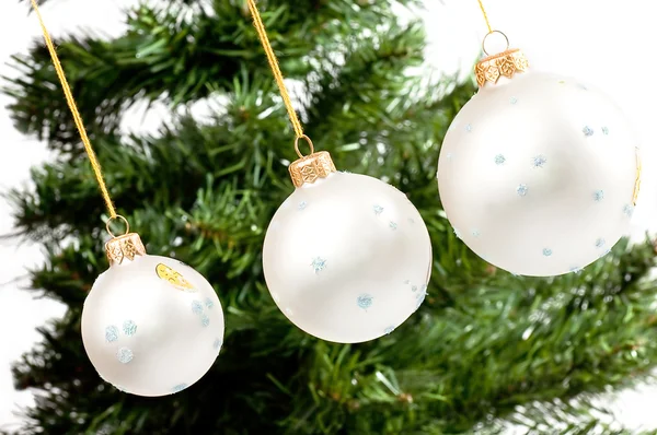 Decoraciones del árbol de Navidad — Foto de Stock