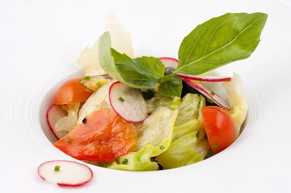 Sallad från färska grönsaker — Stockfoto