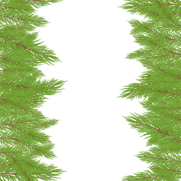 L'albero di pelliccia di Natale. Illustrazione vettoriale — Vettoriale Stock