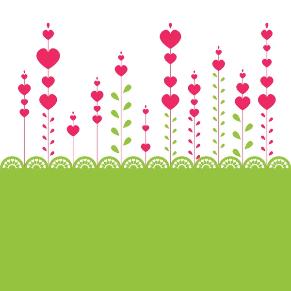Valentine's achtergrond. vectorillustratie — Stockvector