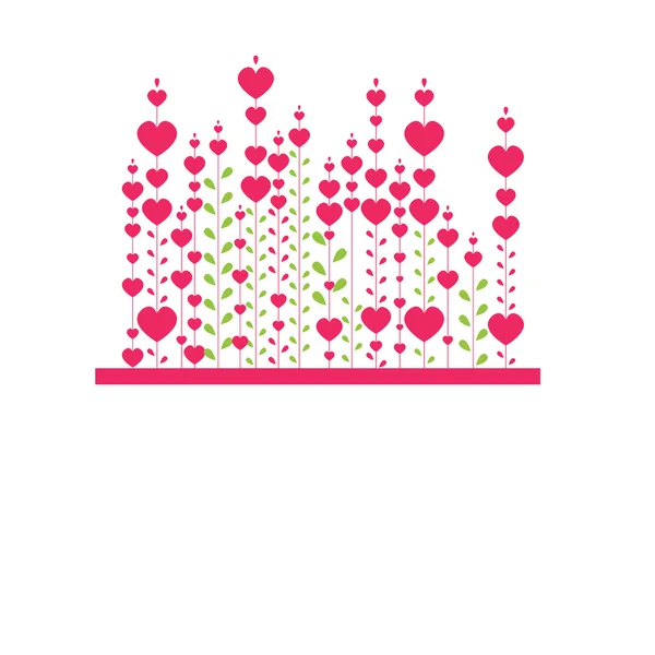 Valentine'nın arka plan. vektör çizim — Stok Vektör