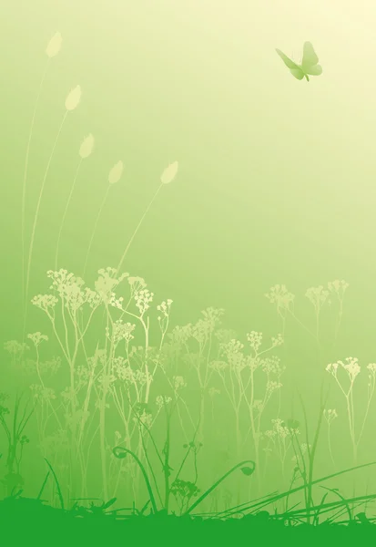 Fond d'herbes — Image vectorielle