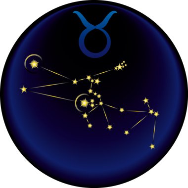 Zodiac Taurus Sign clipart