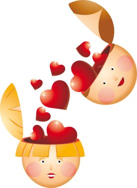 Love fall clipart