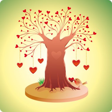 Old Love Tree clipart