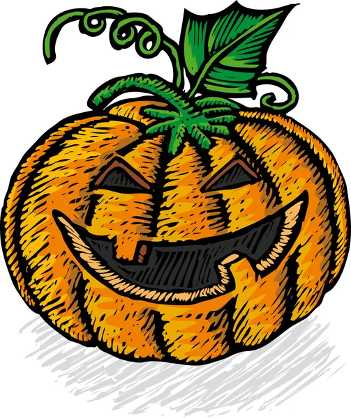 Хэллоуинская тыковка — стоковый вектор