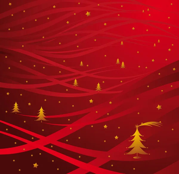 クリスマスの背景 — ストックベクタ