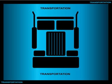 Truck design clipart