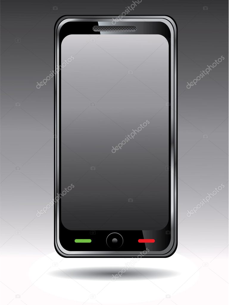 Mobile phone touchscreen model
