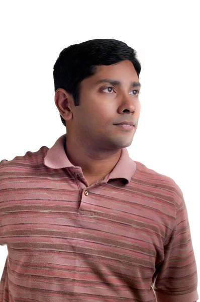 Ett Porträtt Indiska Man — Stockfoto