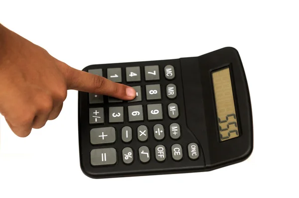 Biurko kalkulator — Zdjęcie stockowe