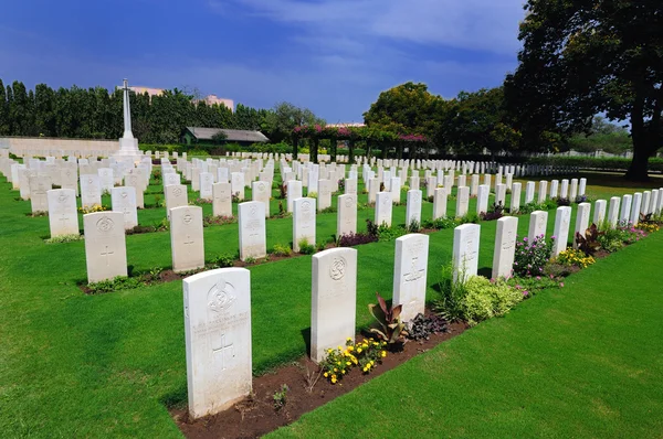 チェンナイのインドの第二次世界大戦墓地 — ストック写真