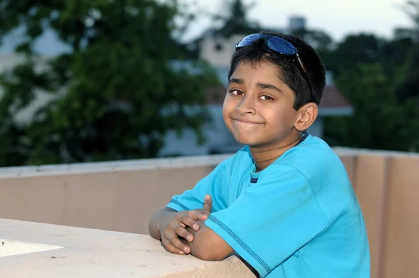 A handsome Indian kid model — Stock Photo, Image