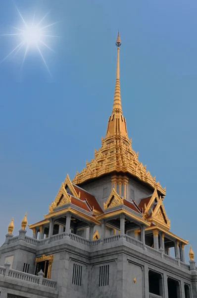 Ταϊλάνδη Ναό Της Bangkok Κοντά Στην Περιοχή Μεγάλο Παλάτι — Φωτογραφία Αρχείου