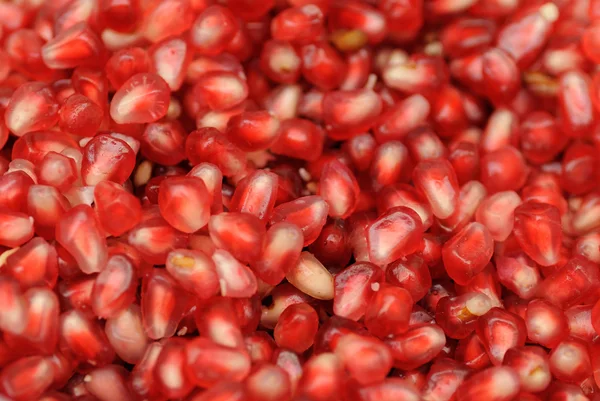 Close Shot Fresh Juicy Seeds Pomegranate — Stock Photo, Image