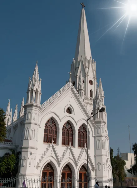 Cathédrale San Thome Eglise Chennai Madras Inde Sud — Photo