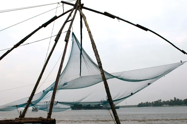Çinli balık ağlarına — Stok fotoğraf