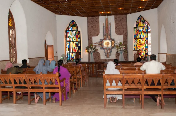 Собор Сан Томской Базилики Церковь Ченнаи Мадрас Южная Индия — стоковое фото