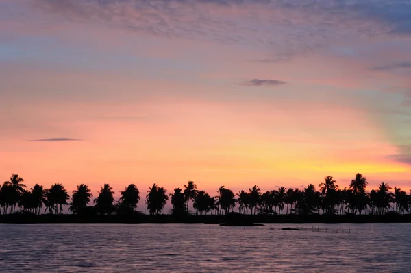Hermoso Amanecer Tropical — Foto de Stock