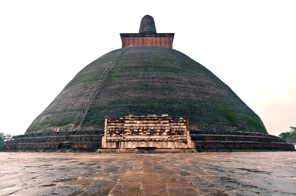 Srilanka Antik Bir Buddha Tapınağı — Stok fotoğraf