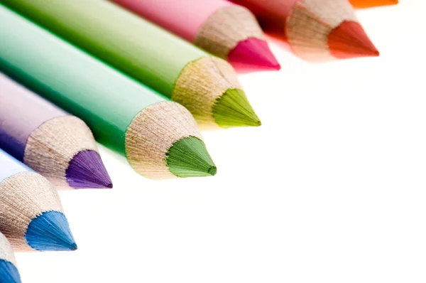 Collection Colorful Pencils — Stock Photo, Image