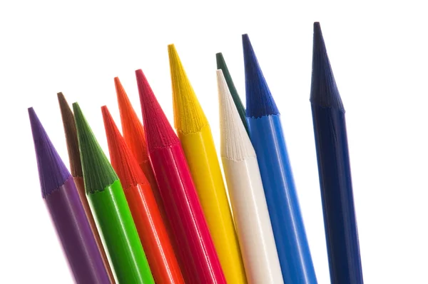 stock image Collection of colorful pencils