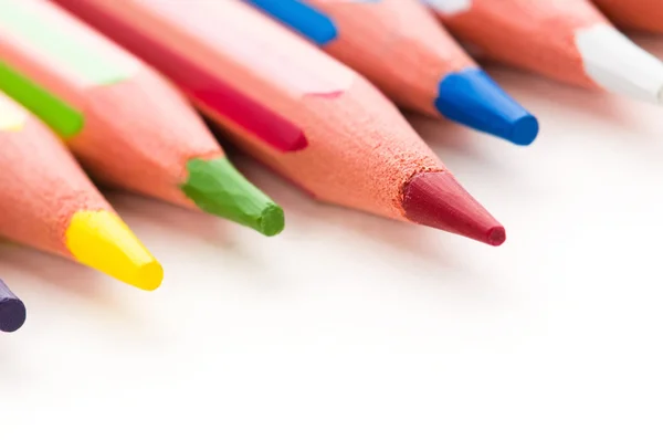 Zbiór Ołówki Kolorowe — Zdjęcie stockowe