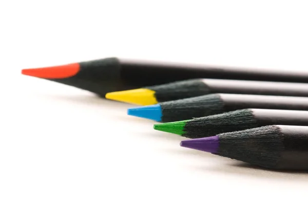 カラフルな鉛筆のコレクション — ストック写真