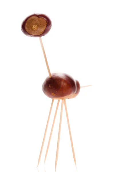Chestnut toy — Stock Photo, Image