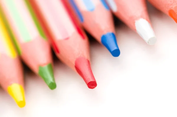 Collection de crayons colorés — Photo