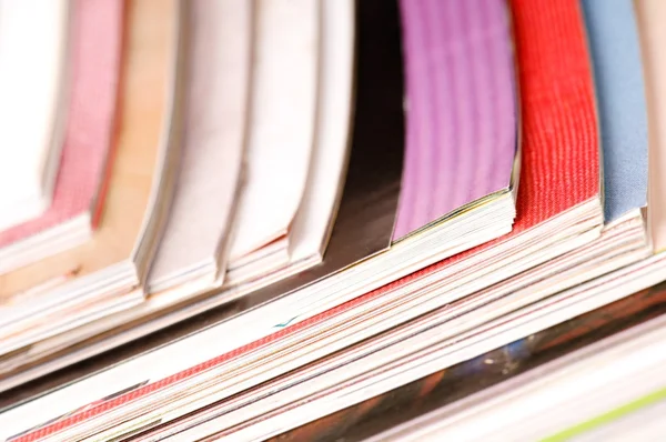 Stack of magazines Royalty Free Stock Images