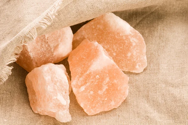 Pink salt of Hymalayas. mineral — Stock Photo, Image
