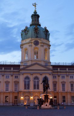 Charlottenburg Palace in Berlin, Germany clipart