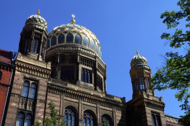 The dome of a synagogue in Berlin, Germany clipart