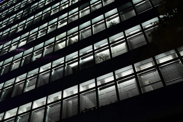 stock image Illuminated building at night, berlin, germany